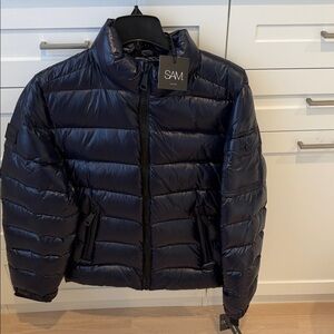 SAM. Men's Midnight Blue Puffer Jacket